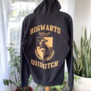 HARRY POTTER Men’s Hogwarts Hufflepuff Hoodie Small